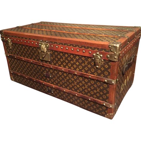 vintage Louis Vuitton trunks values